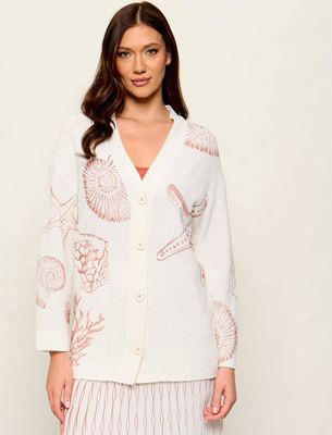 Sweter damski elegancki Marc Cain ze sklepu: Gomez Fashion Store w kategorii: Swetry damskie - zdjęcie 874714-BD9-10338_CR262W000039110