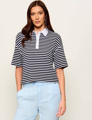 Bluzka damska casual Marc Cain ze sklepu: Gomez Fashion Store w kategorii: Bluzki damskie - zdjęcie 874714-BD9-10338_CR262W000064394