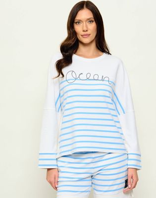 Bluza damska wiosenna Marc Cain ze sklepu: Gomez Fashion Store w kategorii: Bluzy damskie - zdjęcie 874714-BD9-10338_CR262W000068100
