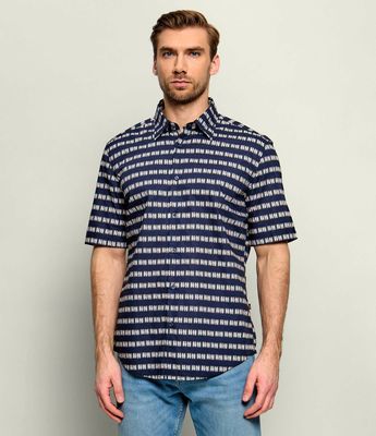 Koszula męska casual BOSS ORANGE ze sklepu: Gomez Fashion Store w kategorii: Koszule męskie - zdjęcie 874714-BD9-10338_BO262M000032406