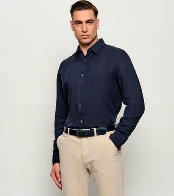 Koszula męska na wiosnę BOSS ORANGE ze sklepu: Gomez Fashion Store w kategorii: Koszule męskie - zdjęcie 874714-BD9-10338_BO262M000037404