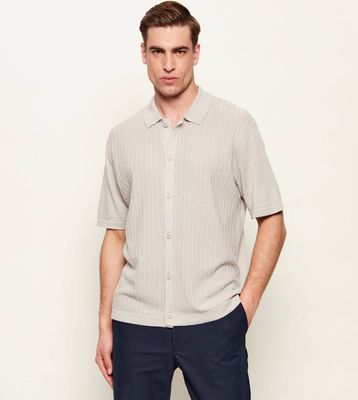Koszula męska na wiosnę BOSS ORANGE ze sklepu: Gomez Fashion Store w kategorii: Koszule męskie - zdjęcie 874714-BD9-10338_BO262M000086070