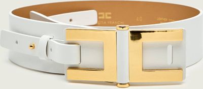 Pasek letni Elisabetta Franchi ze sklepu: Gomez Fashion Store w kategorii: Paski damskie - zdjęcie 874714-BD9-10338_EF261W000022360