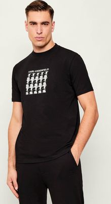 T-shirt męski na lato Karl Lagerfeld ze sklepu: Gomez Fashion Store w kategorii: T-shirty męskie - zdjęcie 874714-BD9-10338_KL255M000192990