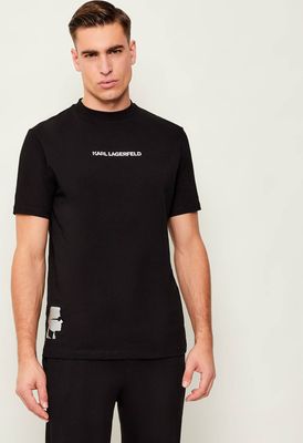 T-shirt męski na lato Karl Lagerfeld ze sklepu: Gomez Fashion Store w kategorii: T-shirty męskie - zdjęcie 874714-BD9-10338_KL255M000193990