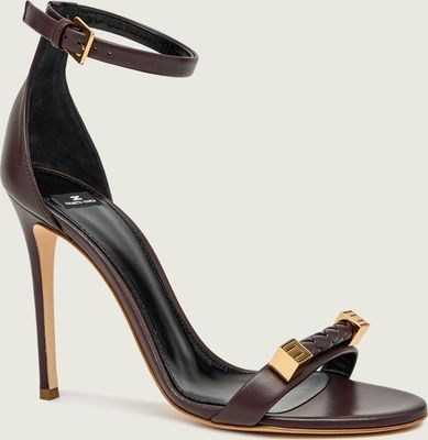 Sandały damskie na lato Elisabetta Franchi ze sklepu: Gomez Fashion Store w kategorii: Sandały damskie - zdjęcie 874714-BD9-10338_EF261W000036A07