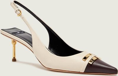 Czółenka Elisabetta Franchi ze sklepu: Gomez Fashion Store w kategorii: Czółenka - zdjęcie 874714-BD9-10338_EF261W000043A95