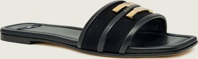 Klapki damskie casual Elisabetta Franchi ze sklepu: Gomez Fashion Store w kategorii: Klapki damskie - zdjęcie 874714-BD9-10338_EF261W000046110