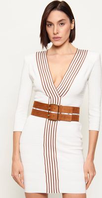 Sukienka Elisabetta Franchi ze sklepu: Gomez Fashion Store w kategorii: Sukienki - zdjęcie 874714-BD9-10338_EF261W000063E76