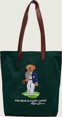 Shopper bag z nadrukami Polo Ralph Lauren ze sklepu: Gomez Fashion Store w kategorii: Torby Shopper bag - zdjęcie 874714-BD9-10338_PR262M000028OD6