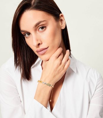 Bransoletka na wiosnę Swarovski ze sklepu: Gomez Fashion Store w kategorii: Bransoletki - zdjęcie 874714-BD9-10338_SR255W000001070