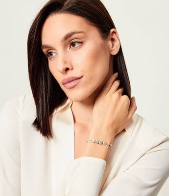 Swarovski - Bransoletka ze sklepu: Gomez Fashion Store w kategorii: Bransoletki - zdjęcie 874714-BD9-10338_SR255W000019002