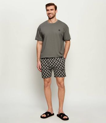 Piżama męska w stylu młodzieżowym Hugo Bodywear ze sklepu: Gomez Fashion Store w kategorii: Piżamy męskie - zdjęcie 874714-BD9-10338_BZ262M000018306