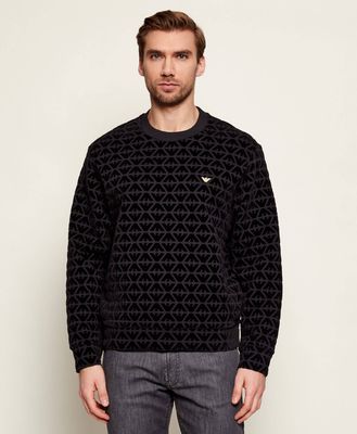 Emporio Armani - Bluza męska na wiosnę ze sklepu: Gomez Fashion Store w kategorii: Bluzy męskie - zdjęcie 874714-BD9-10338_EA262M000036S77