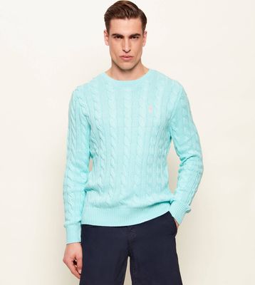 Sweter męski na wiosnę Polo Ralph Lauren ze sklepu: Gomez Fashion Store w kategorii: Swetry męskie - zdjęcie 874714-BD9-10338_PR262M000126SJ5