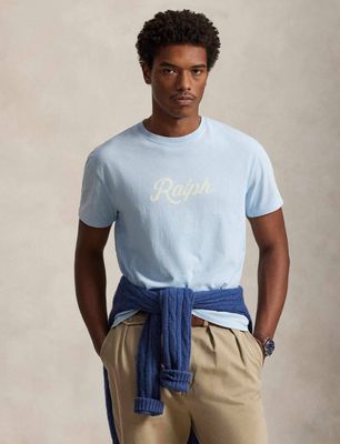 T-shirt męski klasyczny Polo Ralph Lauren ze sklepu: Gomez Fashion Store w kategorii: T-shirty męskie - zdjęcie 874714-BD9-10338_PR262M000148SN5
