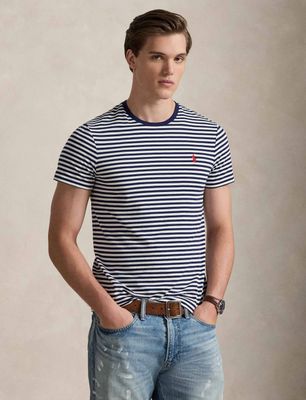 T-shirt męski klasyczny Polo Ralph Lauren ze sklepu: Gomez Fashion Store w kategorii: T-shirty męskie - zdjęcie 874714-BD9-10338_PR262M000155SO6