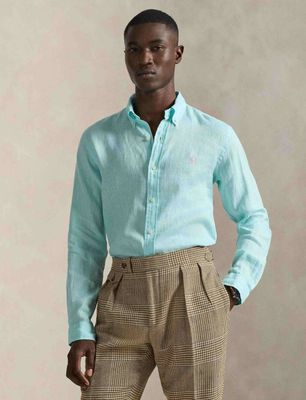 Polo Ralph Lauren - Koszula męska na lato ze sklepu: Gomez Fashion Store w kategorii: Koszule męskie - zdjęcie 874714-BD9-10338_PR262M000164SQ8