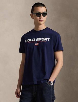 T-shirt męski młodzieżowy Polo Ralph Lauren ze sklepu: Gomez Fashion Store w kategorii: T-shirty męskie - zdjęcie 874714-BD9-10338_PR262M000249G79