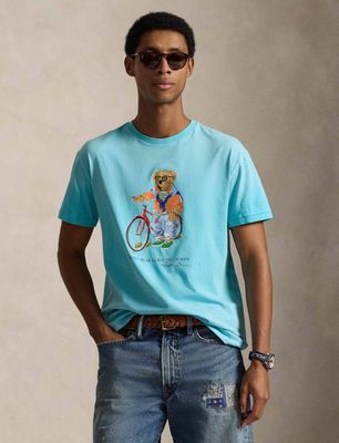 T-shirt męski na wiosnę młodzieżowy Polo Ralph Lauren ze sklepu: Gomez Fashion Store w kategorii: T-shirty męskie - zdjęcie 874714-BD9-10338_PR262M000268SW6