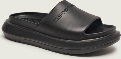 Emporio Armani - Klapki męskie na lato ze sklepu: Gomez Fashion Store w kategorii: Klapki męskie - zdjęcie 874714-BD9-10338_EA262M000046M13
