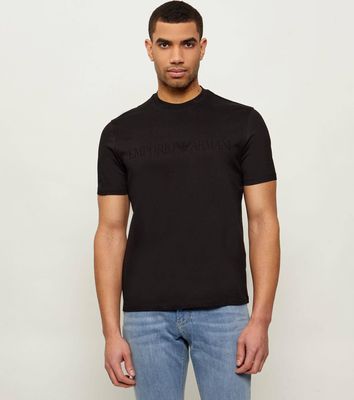 T-shirt męski klasyczny Emporio Armani ze sklepu: Gomez Fashion Store w kategorii: T-shirty męskie - zdjęcie 874714-BD9-10338_EA262M000054S87