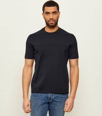 Emporio Armani - T-shirt męski casual ze sklepu: Gomez Fashion Store w kategorii: T-shirty męskie - zdjęcie 874714-BD9-10338_EA262M000054S85
