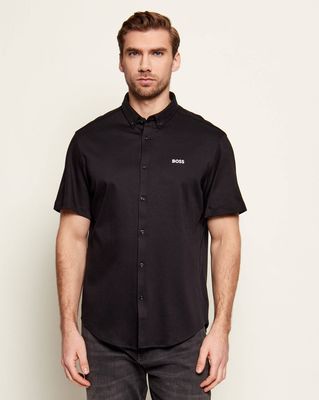 Koszula męska casualowa BOSS GREEN ze sklepu: Gomez Fashion Store w kategorii: Koszule męskie - zdjęcie 874714-BD9-10338_BG261M000001002