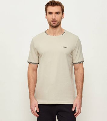 T-shirt męski BOSS GREEN ze sklepu: Gomez Fashion Store w kategorii: T-shirty męskie - zdjęcie 874714-BD9-10338_BG262M000039275