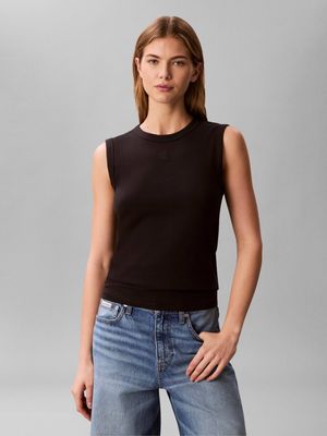 Bluzka damska casualowa Calvin Klein Jeans ze sklepu: Gomez Fashion Store w kategorii: Bluzki damskie - zdjęcie 874714-BD9-10338_CJ262W000004C64