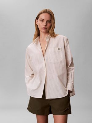 Calvin Klein Jeans - Koszula damska ze sklepu: Gomez Fashion Store w kategorii: Koszule damskie - zdjęcie 874714-BD9-10338_CJ262W000006Z42