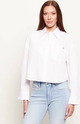 Koszula damska elegancka Calvin Klein Jeans ze sklepu: Gomez Fashion Store w kategorii: Koszule damskie - zdjęcie 874714-BD9-10338_CJ262W000009C65