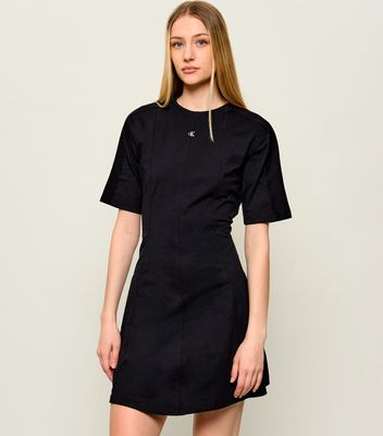 Sukienka na wiosnę Calvin Klein Jeans ze sklepu: Gomez Fashion Store w kategorii: Sukienki - zdjęcie 874714-BD9-10338_CJ262W000014C64