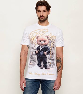 T-shirt męski letni Philipp Plein ze sklepu: Gomez Fashion Store w kategorii: T-shirty męskie - zdjęcie 874714-BD9-10338_PN261M000022001