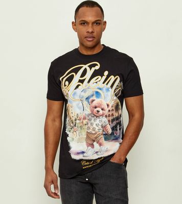 T-shirt męski letni Philipp Plein ze sklepu: Gomez Fashion Store w kategorii: T-shirty męskie - zdjęcie 874714-BD9-10338_PN261M000023002