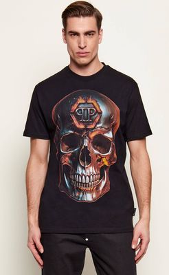 T-shirt męski letni Philipp Plein ze sklepu: Gomez Fashion Store w kategorii: T-shirty męskie - zdjęcie 874714-BD9-10338_PN261M000027002