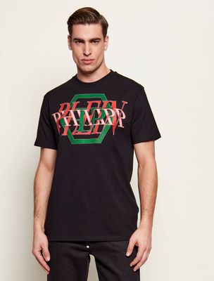 T-shirt męski letni Philipp Plein ze sklepu: Gomez Fashion Store w kategorii: T-shirty męskie - zdjęcie 874714-BD9-10338_PN261M000030002