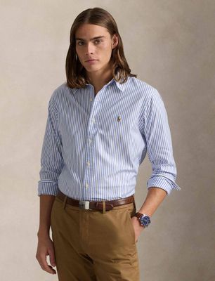 Koszula męska na wiosnę Polo Ralph Lauren ze sklepu: Gomez Fashion Store w kategorii: Koszule męskie - zdjęcie 874714-BD9-10338_PR255M000272EVD