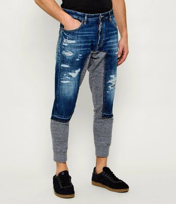 Jeansy męskie Dsquared2 ze sklepu: Gomez Fashion Store w kategorii: Jeansy męskie - zdjęcie 874714-BD9-10338_DQ261M000095470