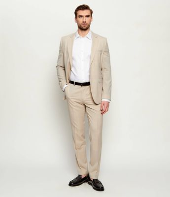HUGO - Garnitur męski ze sklepu: Gomez Fashion Store w kategorii: Garnitury męskie - zdjęcie 874714-BD9-10338_BU262M000026269