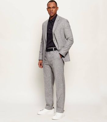 Garnitur męski na wiosnę HUGO ze sklepu: Gomez Fashion Store w kategorii: Garnitury męskie - zdjęcie 874714-BD9-10338_BU262M000028025