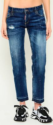 Jeansy damskie w miejskim stylu na wiosnę Dsquared2 ze sklepu: Gomez Fashion Store w kategorii: Jeansy damskie - zdjęcie 874714-BD9-10338_DQ261W000006470