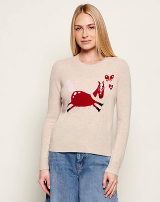 Sweter damski elegancki Weekend MaxMara ze sklepu: Gomez Fashion Store w kategorii: Swetry damskie - zdjęcie 874714-BD9-10338_MW261W000036001
