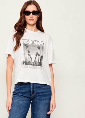 Bluzka damska wiosenna Anine Bing ze sklepu: Gomez Fashion Store w kategorii: Bluzki damskie - zdjęcie 874714-BD9-10338_AB261W000022009