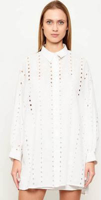 Anine Bing - Sukienka elegancka ze sklepu: Gomez Fashion Store w kategorii: Sukienki - zdjęcie 874714-BD9-10338_AB261W000023012