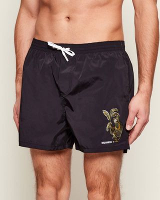 Kąpielówki na wiosnę Dsquared2 ze sklepu: Gomez Fashion Store w kategorii: Kąpielówki - zdjęcie 874714-BD9-10338_DQ261M000105000