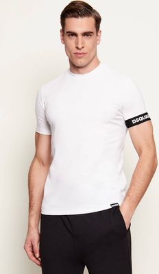 T-shirt męski Dsquared2 ze sklepu: Gomez Fashion Store w kategorii: T-shirty męskie - zdjęcie 874714-BD9-10338_DB261M000011100