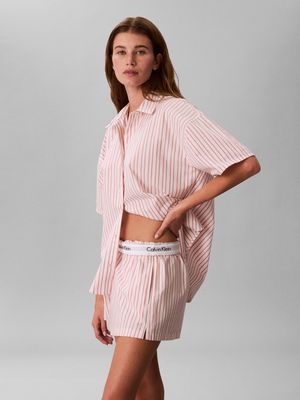 Piżama letni Calvin Klein Underwear ze sklepu: Gomez Fashion Store w kategorii: Piżamy damskie - zdjęcie 874714-BD9-10338_CU262W000014E76