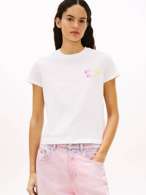 Bluzka damska na wiosnę Tommy Jeans ze sklepu: Gomez Fashion Store w kategorii: Bluzki damskie - zdjęcie 874714-BD9-10338_TM262W000097A07