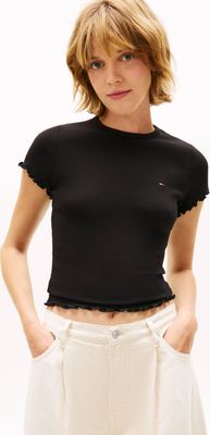 Bluzka damska na zimę Tommy Jeans ze sklepu: Gomez Fashion Store w kategorii: Bluzki damskie - zdjęcie 874714-BD9-10338_TM262W000098D44